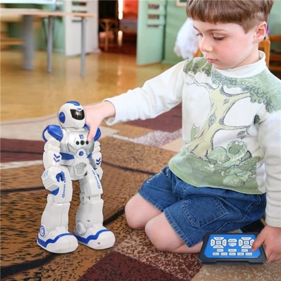 Remote Control Robot for Kids, Programmable Robot with Infrared Controller Toys - Picture 6 of 6